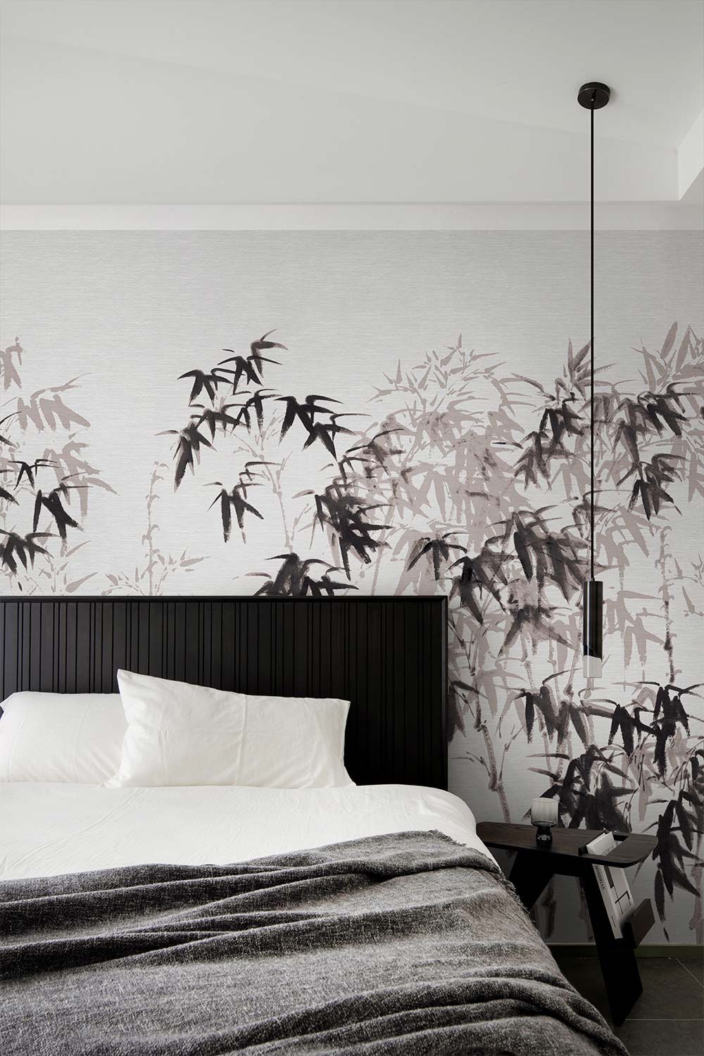 Ink Bamboo Mural