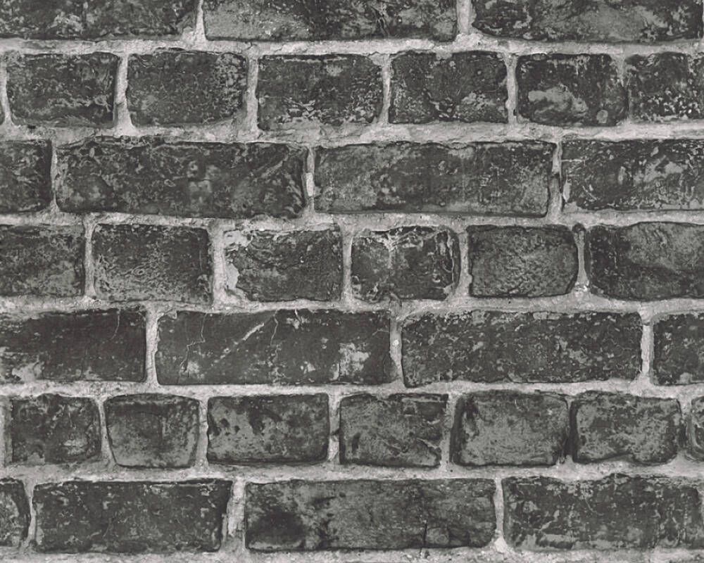 Realistic Brick, Charcoal