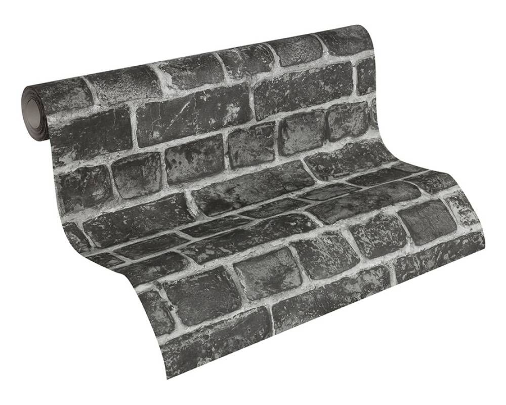 Realistic Brick, Charcoal