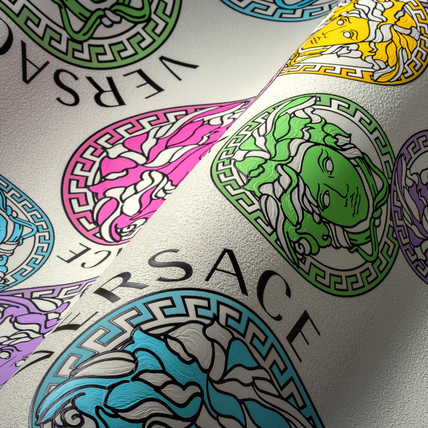 Versace 5 Medusa Head Wallpaper