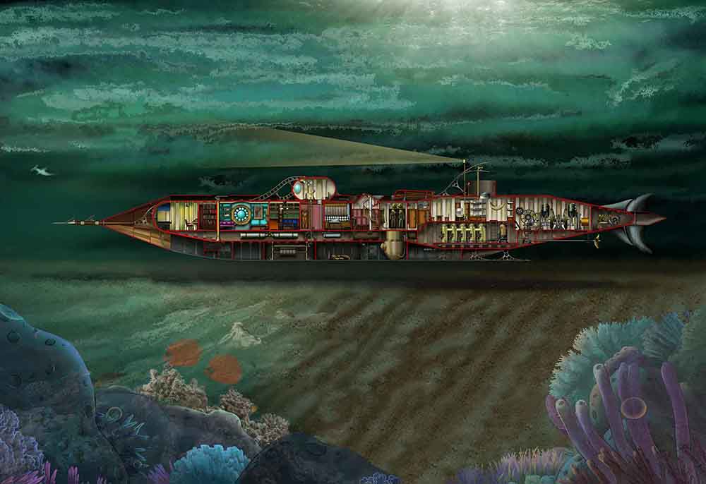 Deep-Sea Submarine