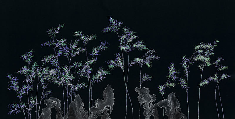 Spring light at night