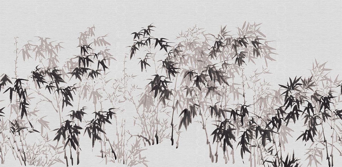 Ink Bamboo Mural