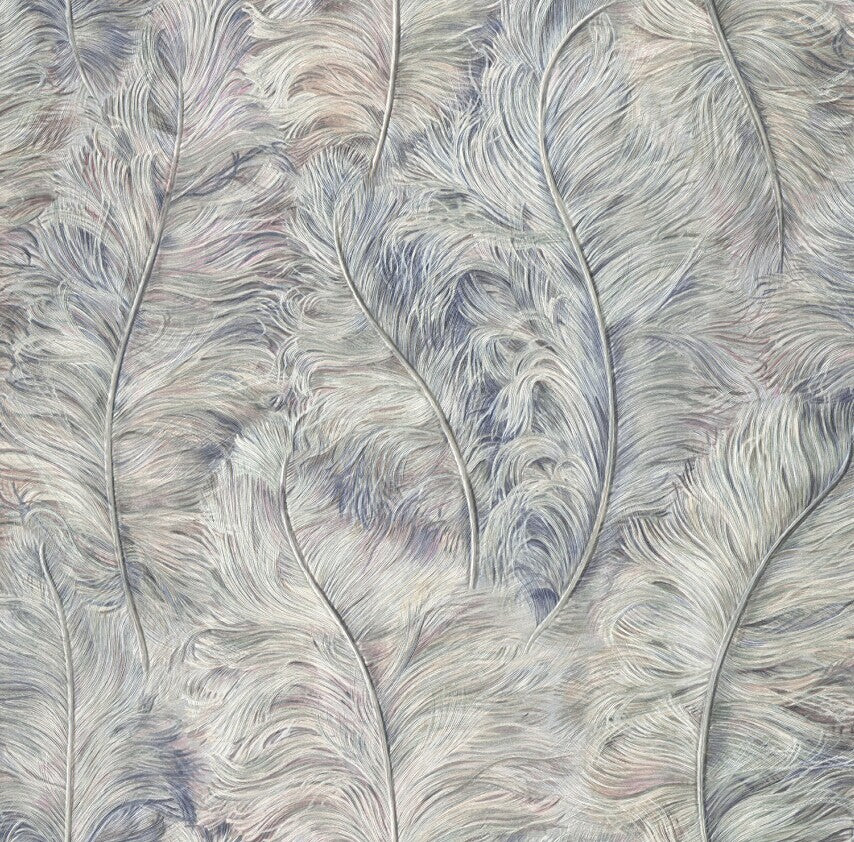 Textured Flowing Feathers