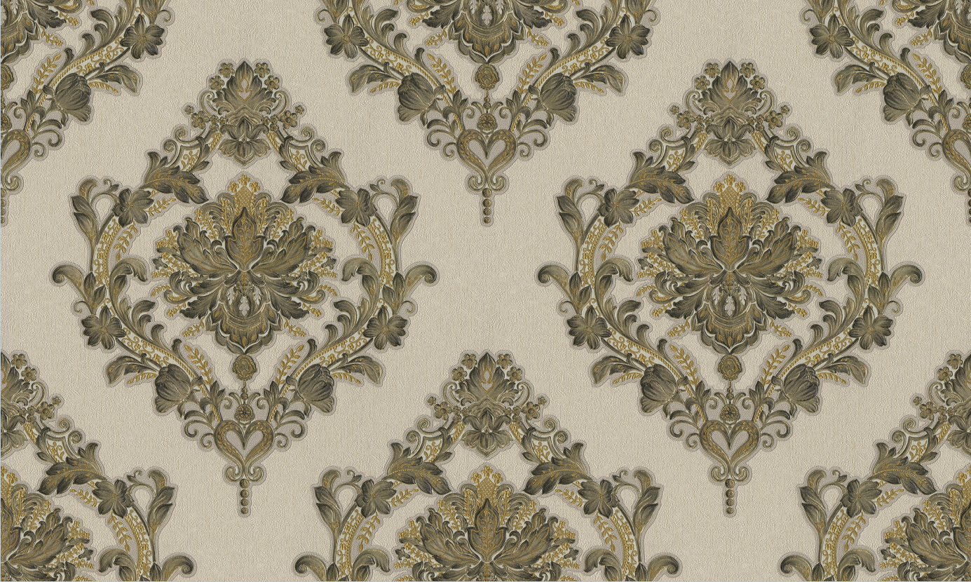 Carmela & Luxury Embossed Damask