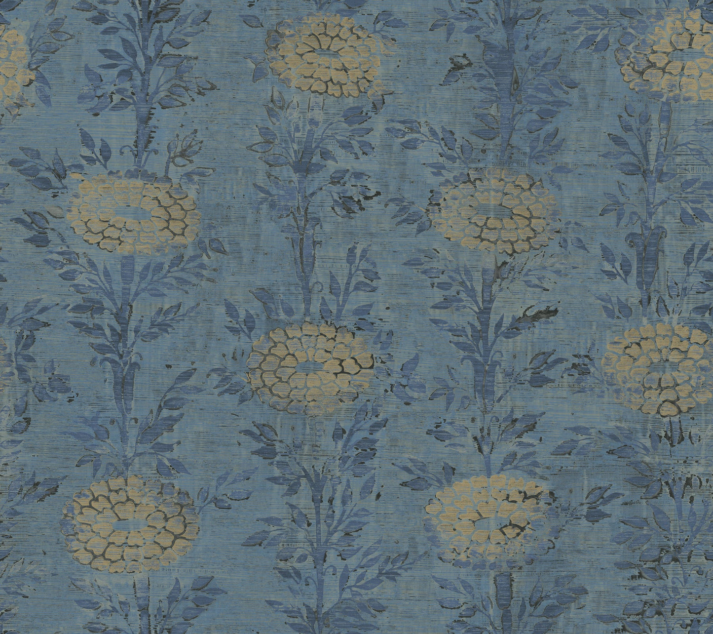 French Marigold - Denim & Gold
