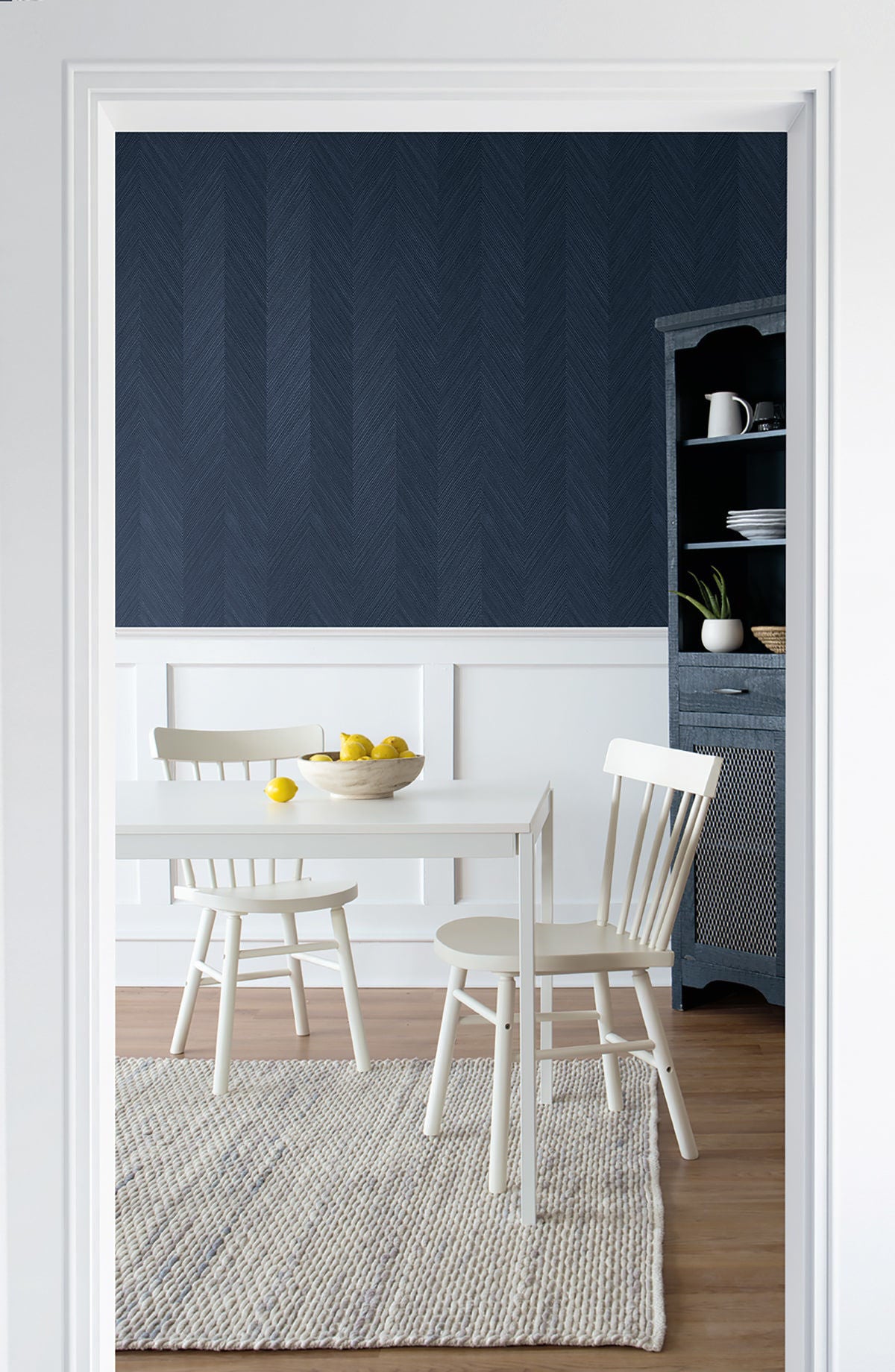 Chevron Grasscloth