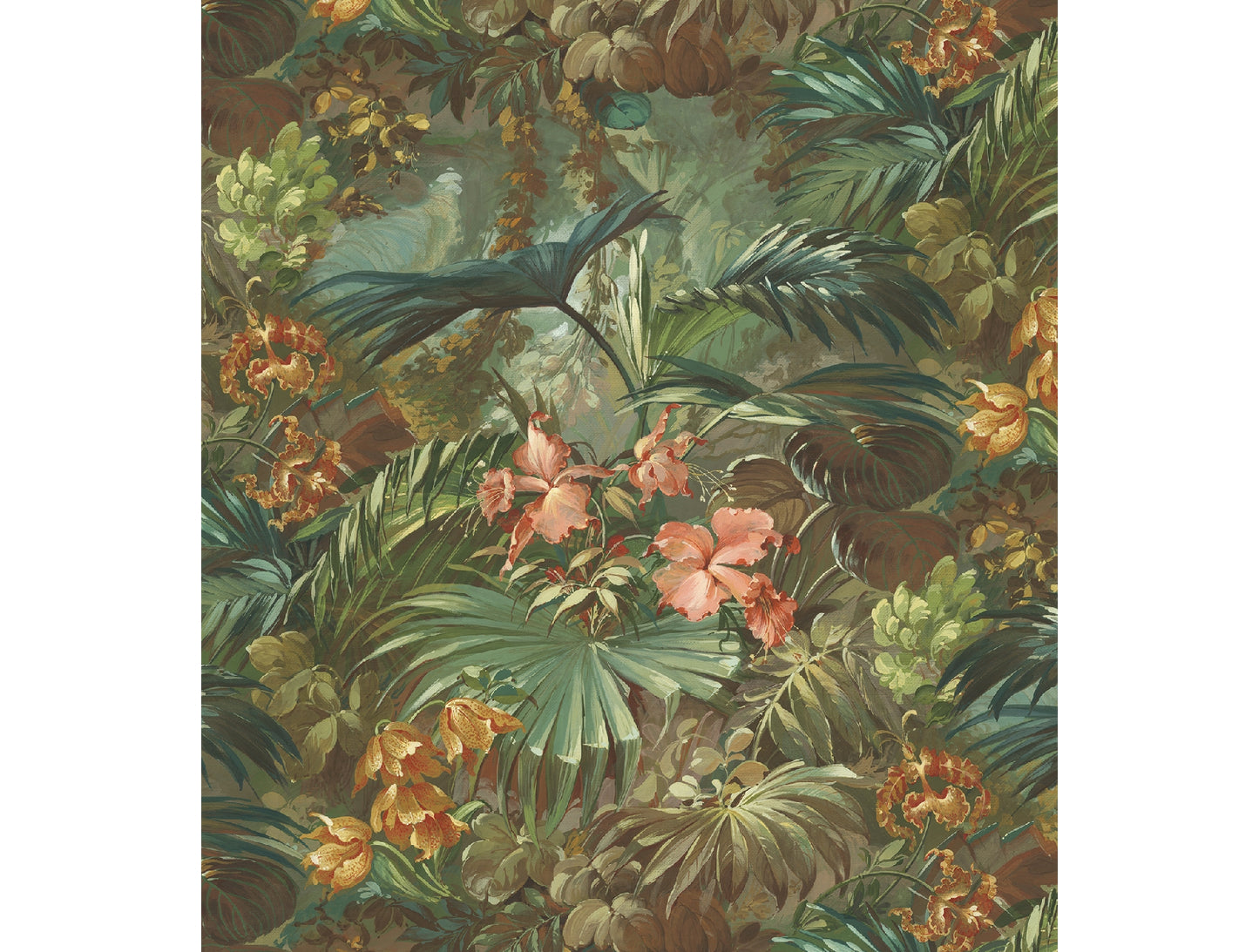 Tropical Jungle Mural