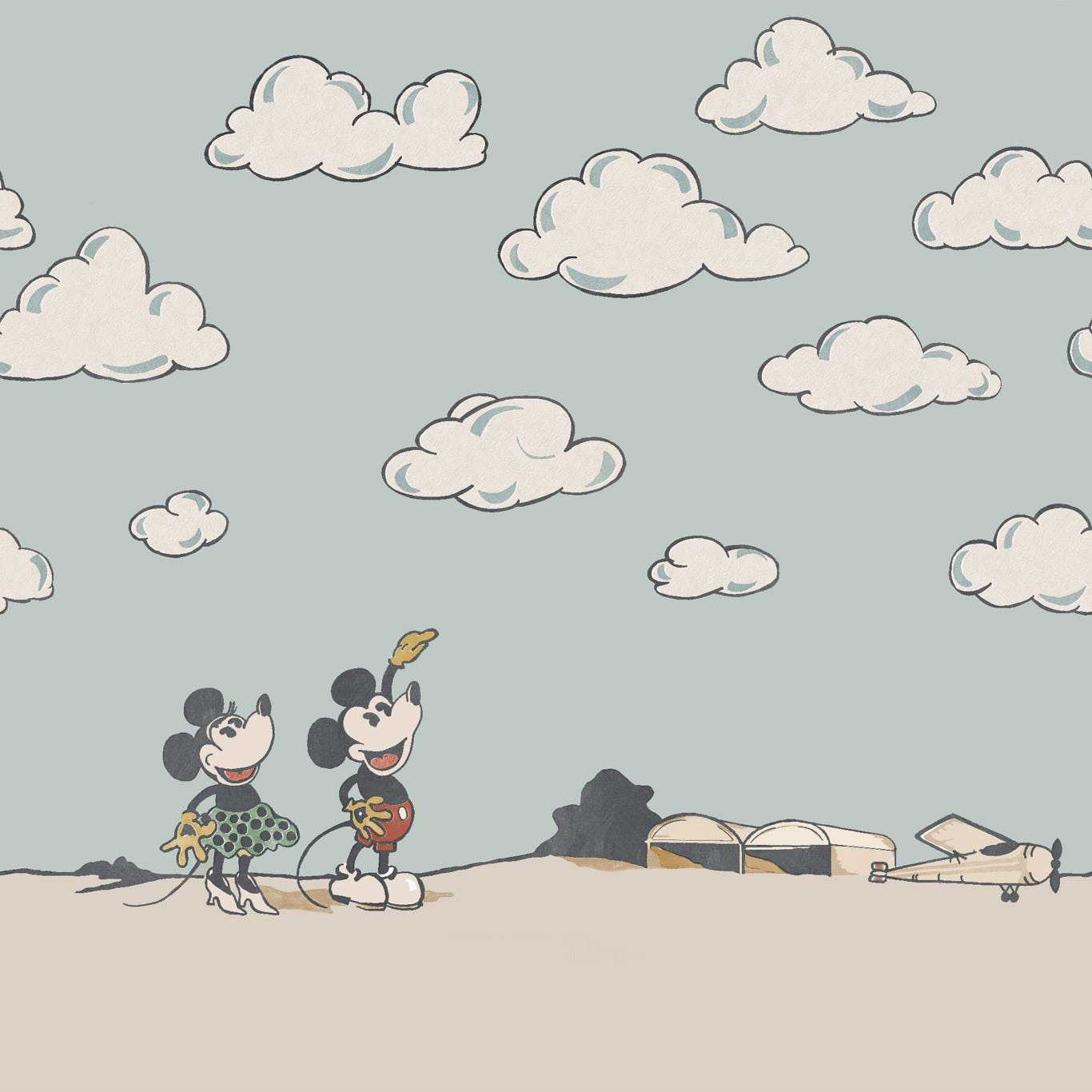 MICKEY IN THE CLOUDS