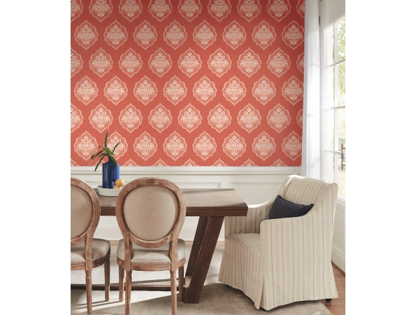 Signet Medallion Damask