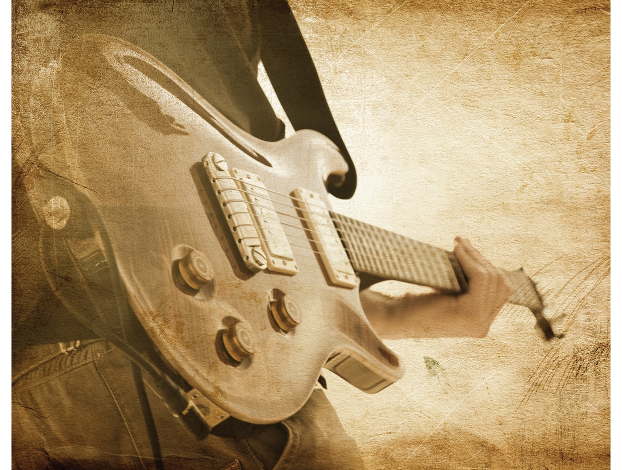 Sepia Guitar