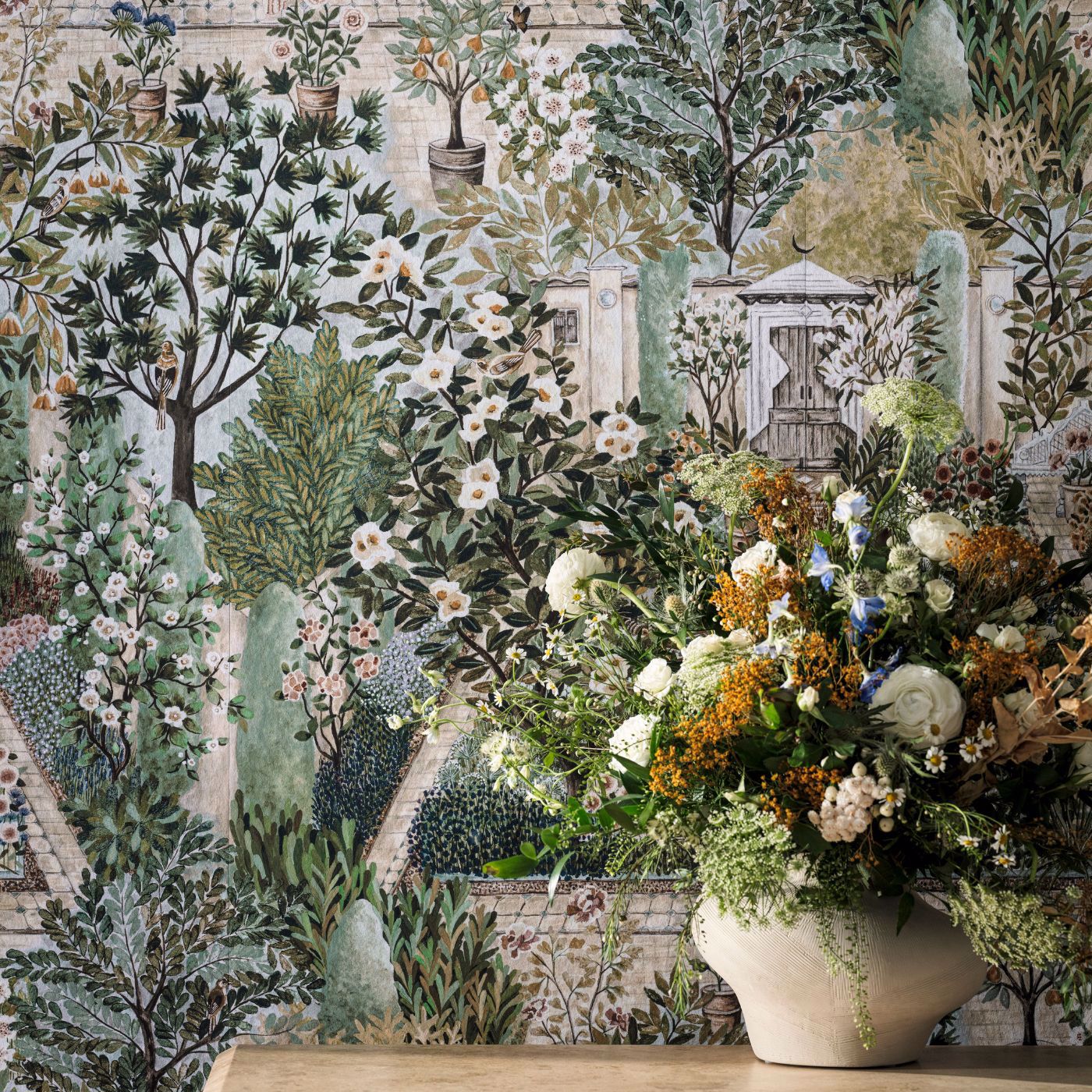 CARPET GARDEN MURAL - Sanctuary