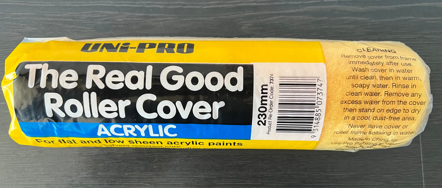 UNi-PRO Real Good Roller Cover Range 10mm Nap