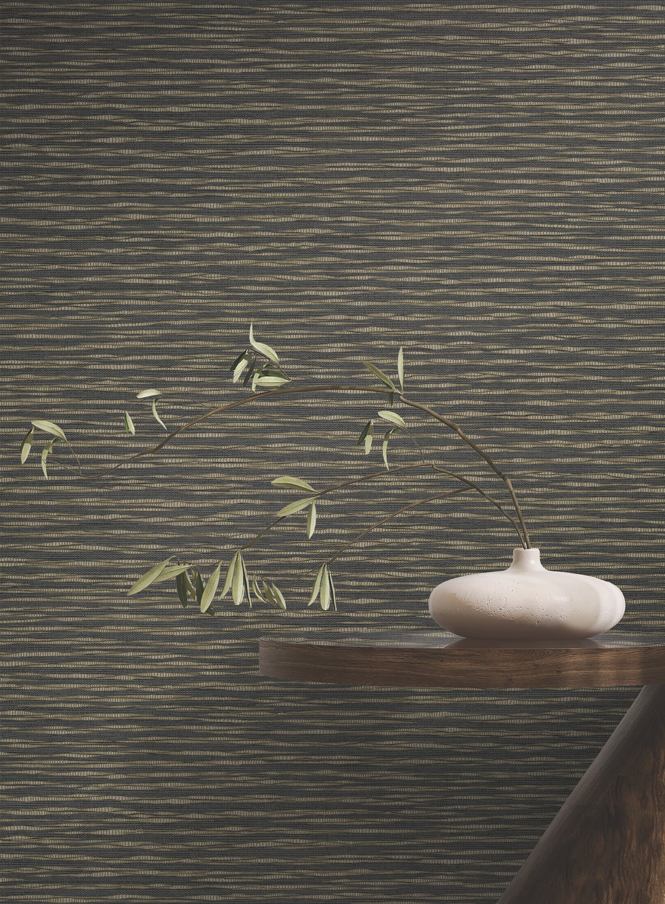 Lotus Weave - Charcoal