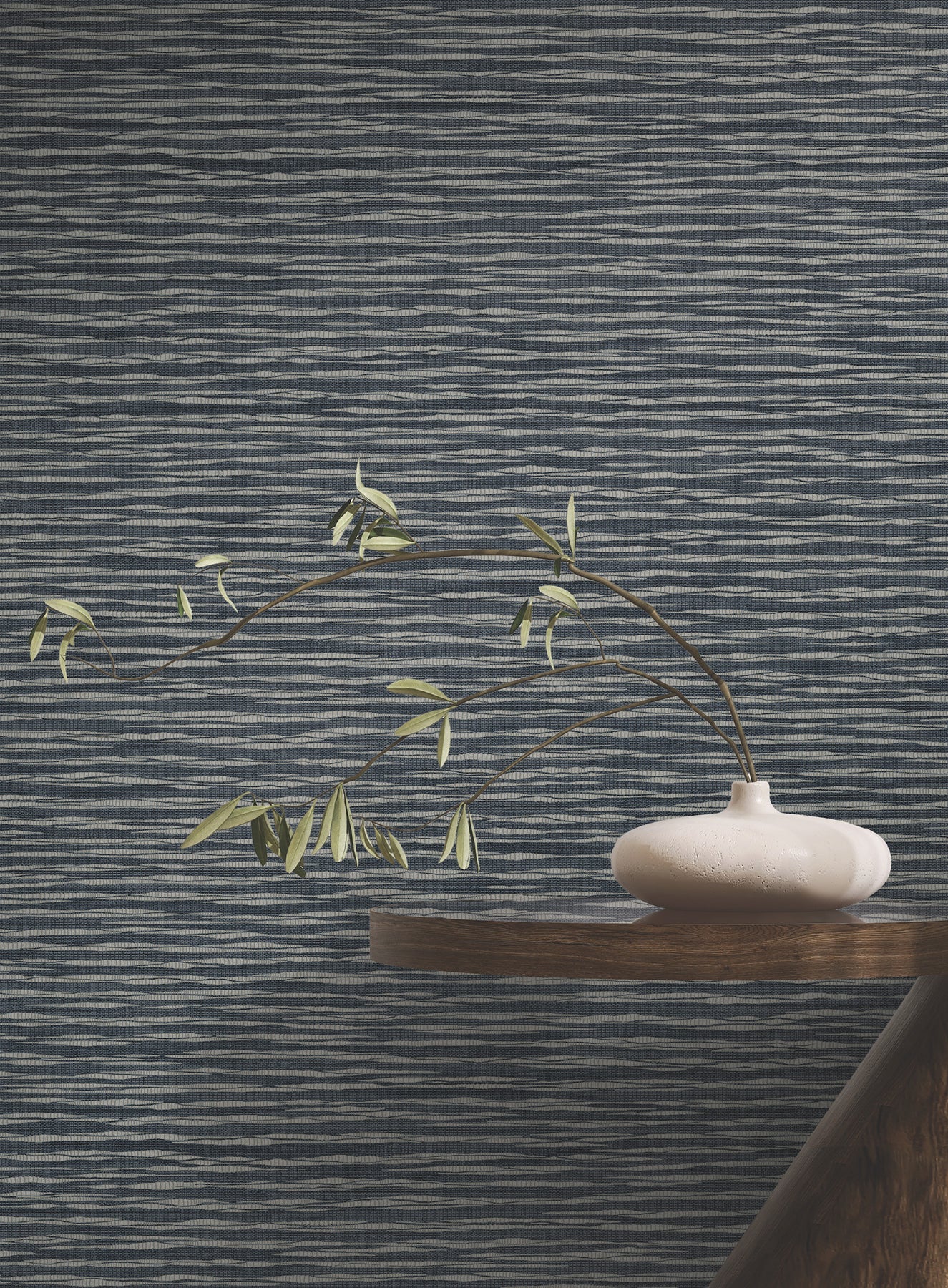 Lotus Weave - Navy