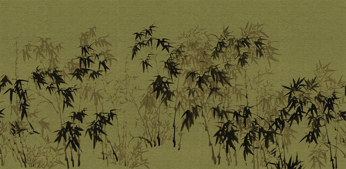 Ink Bamboo Mural