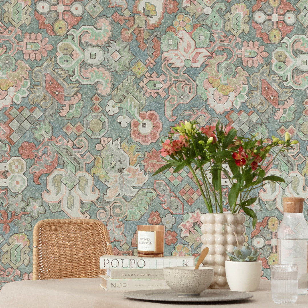 Fleurs D Ocean Wall Mural