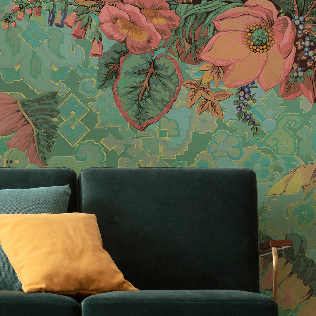 Orient Rose Wall Mural