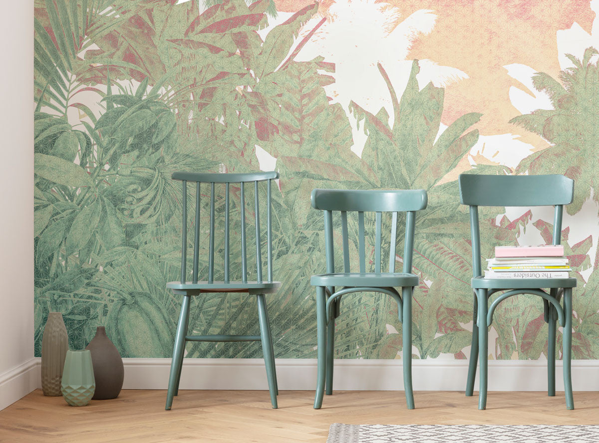 Palmiers Wall Mural