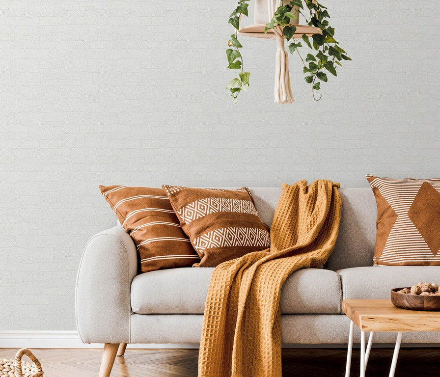 Glittered Brick Wallpaper