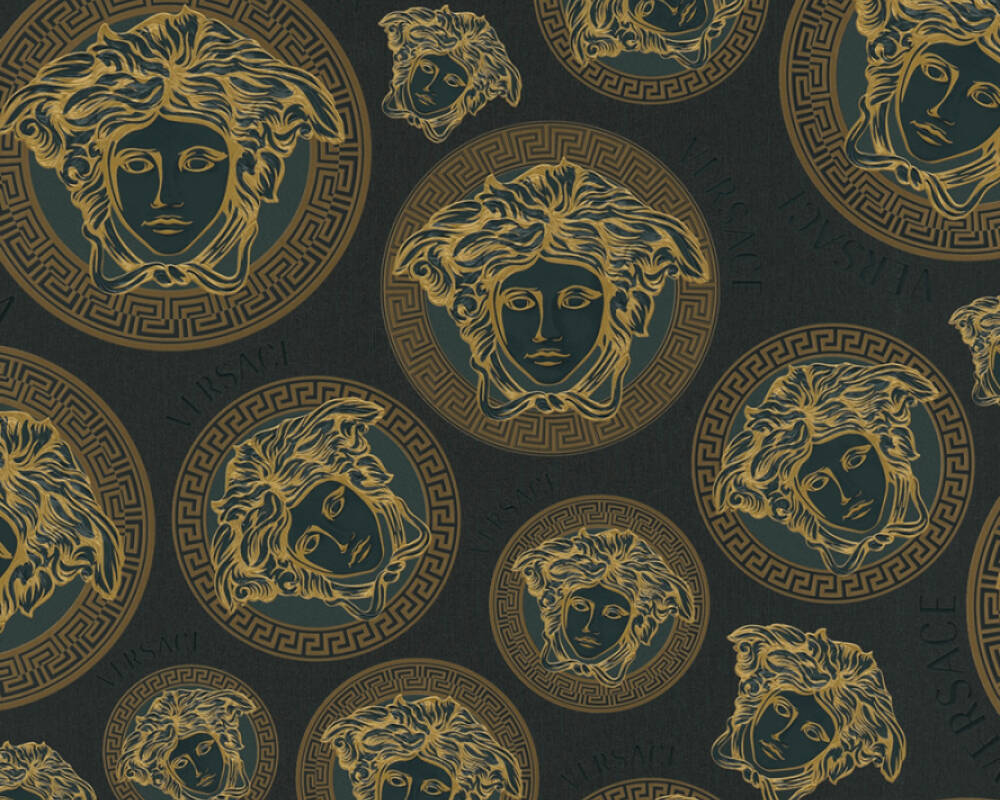 Versace 5 Medusa Head Wallpaper