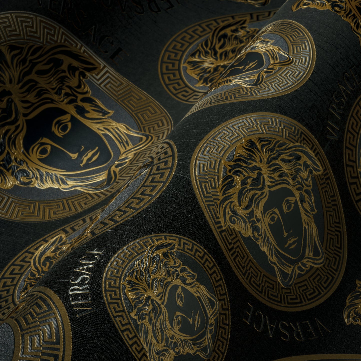 Versace 5 Medusa Head Wallpaper