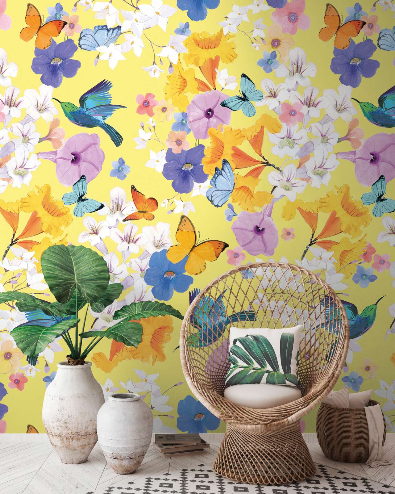 Dancing Among The Flowers Mural