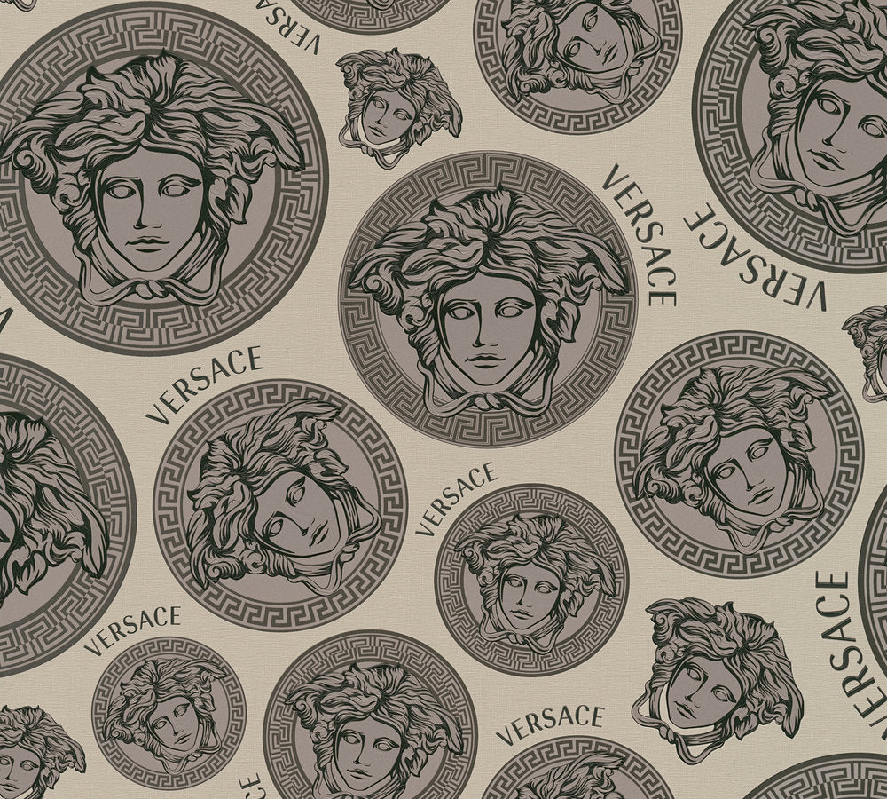 Versace 5 Medusa Head Wallpaper