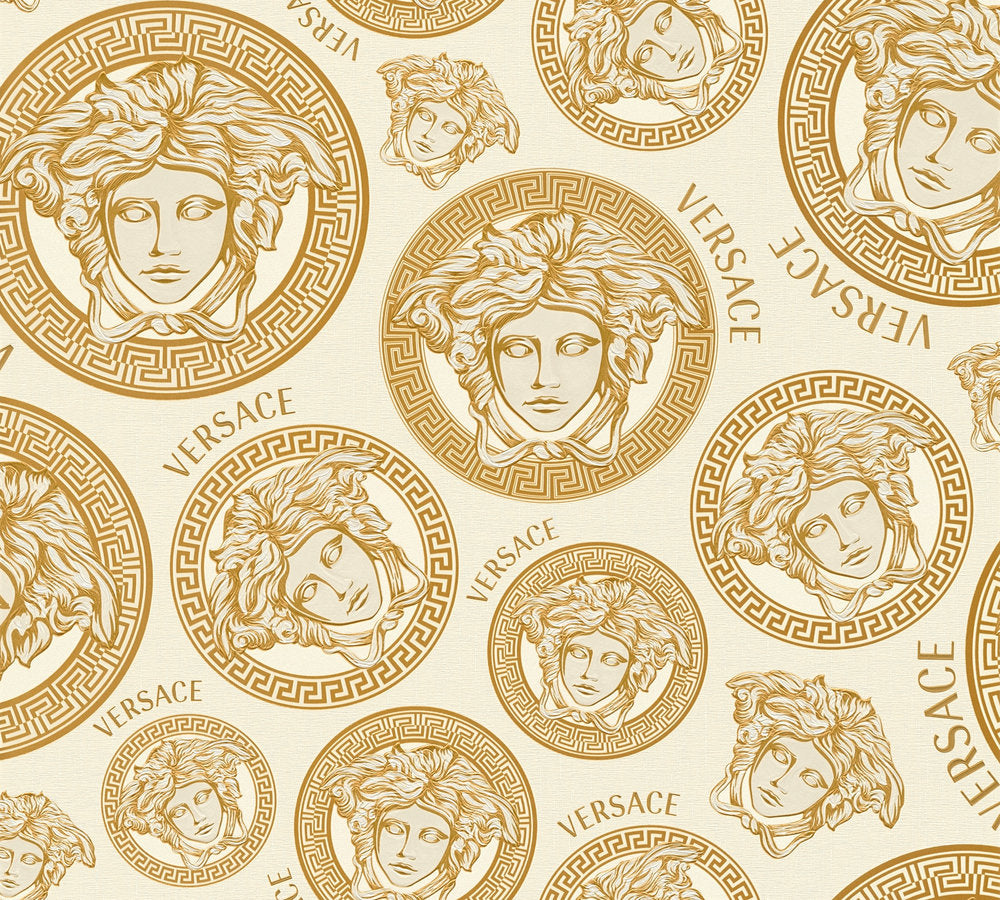 Versace 5 Medusa Head Wallpaper