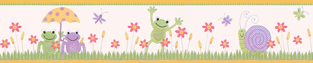 Frog and Snail Border