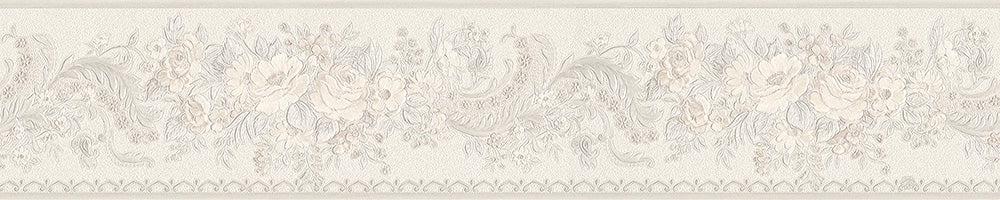 Floral Satin Classic Border