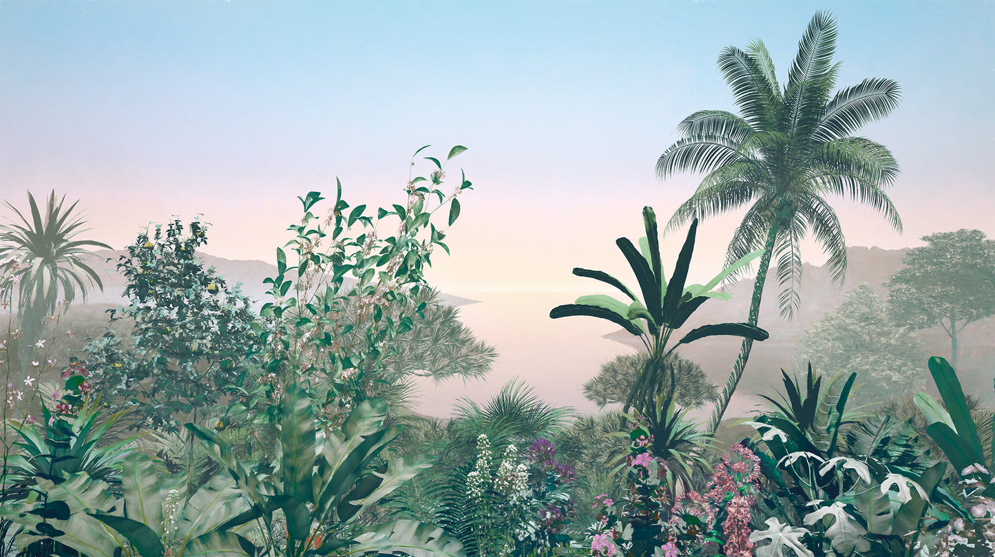 Matin Tropical Wall Mural