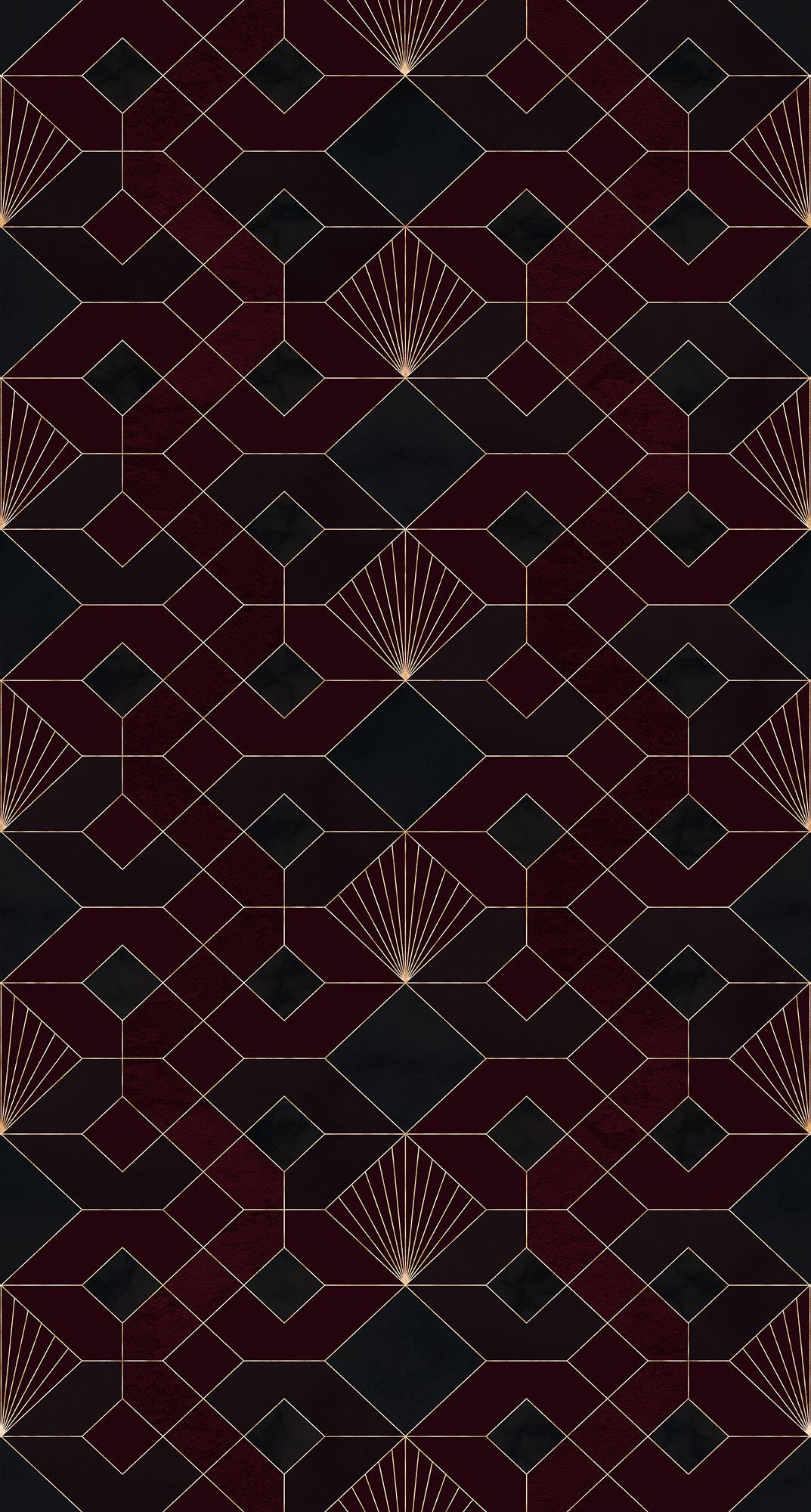 Coquilles Rouges Wall Mural