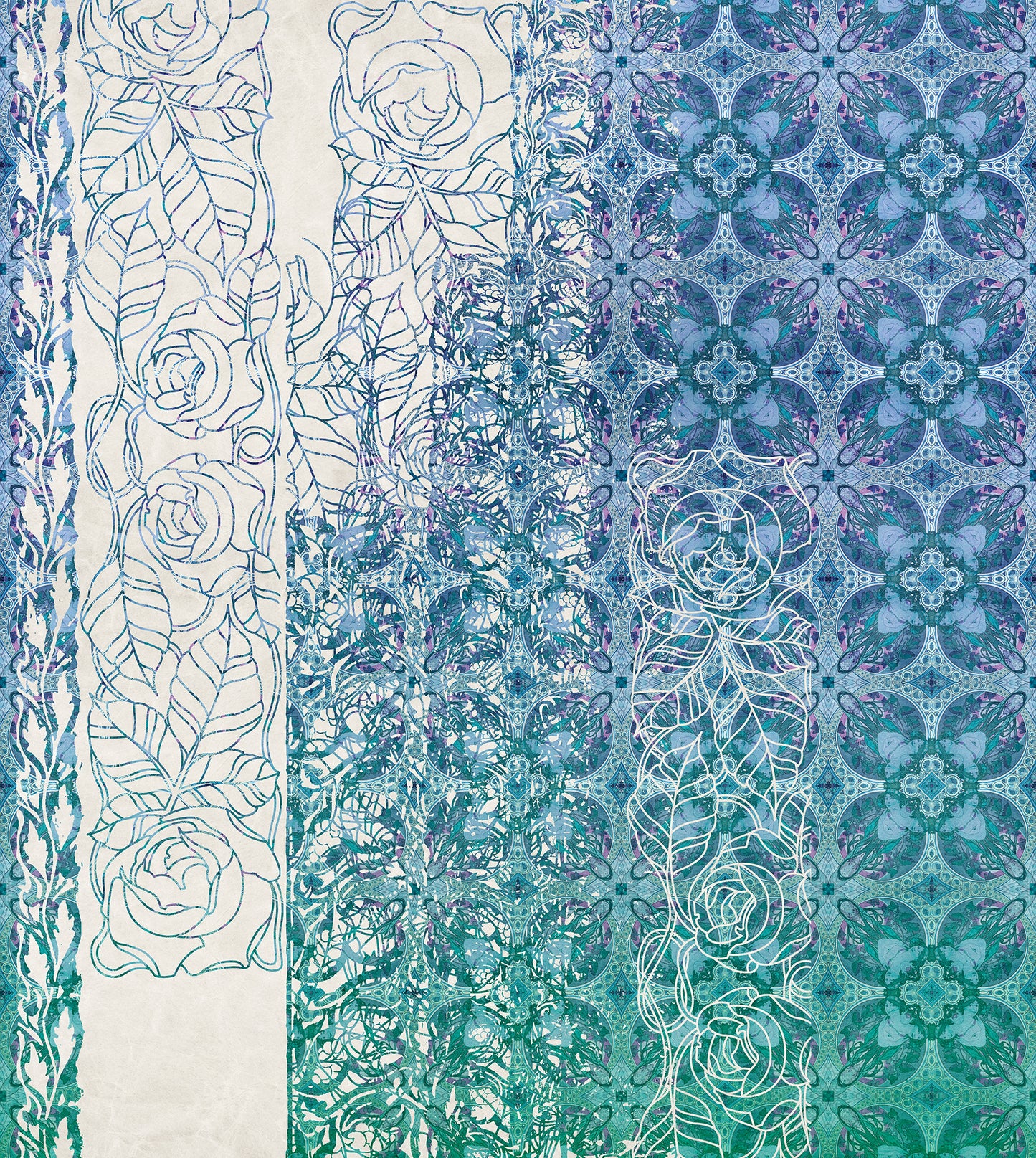 Art Nouveau Wall Mural