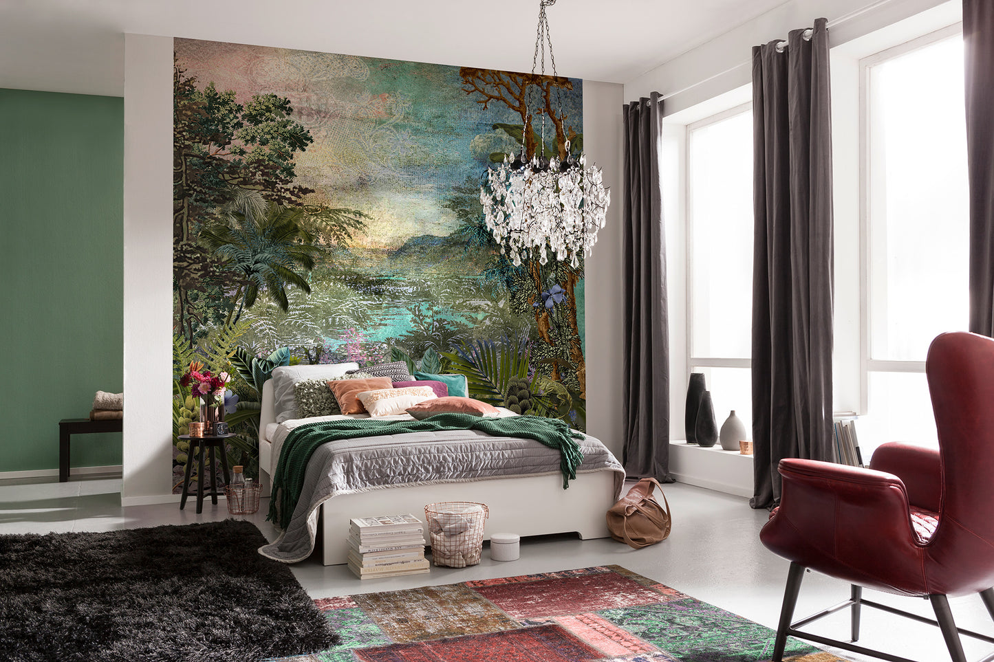 Cours Fluvial Wall Mural
