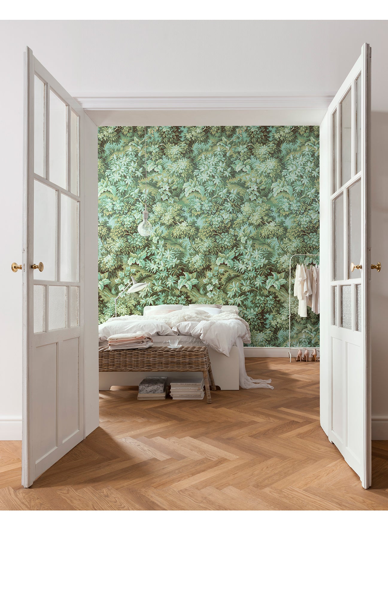 Botanique Vert Wall Mural