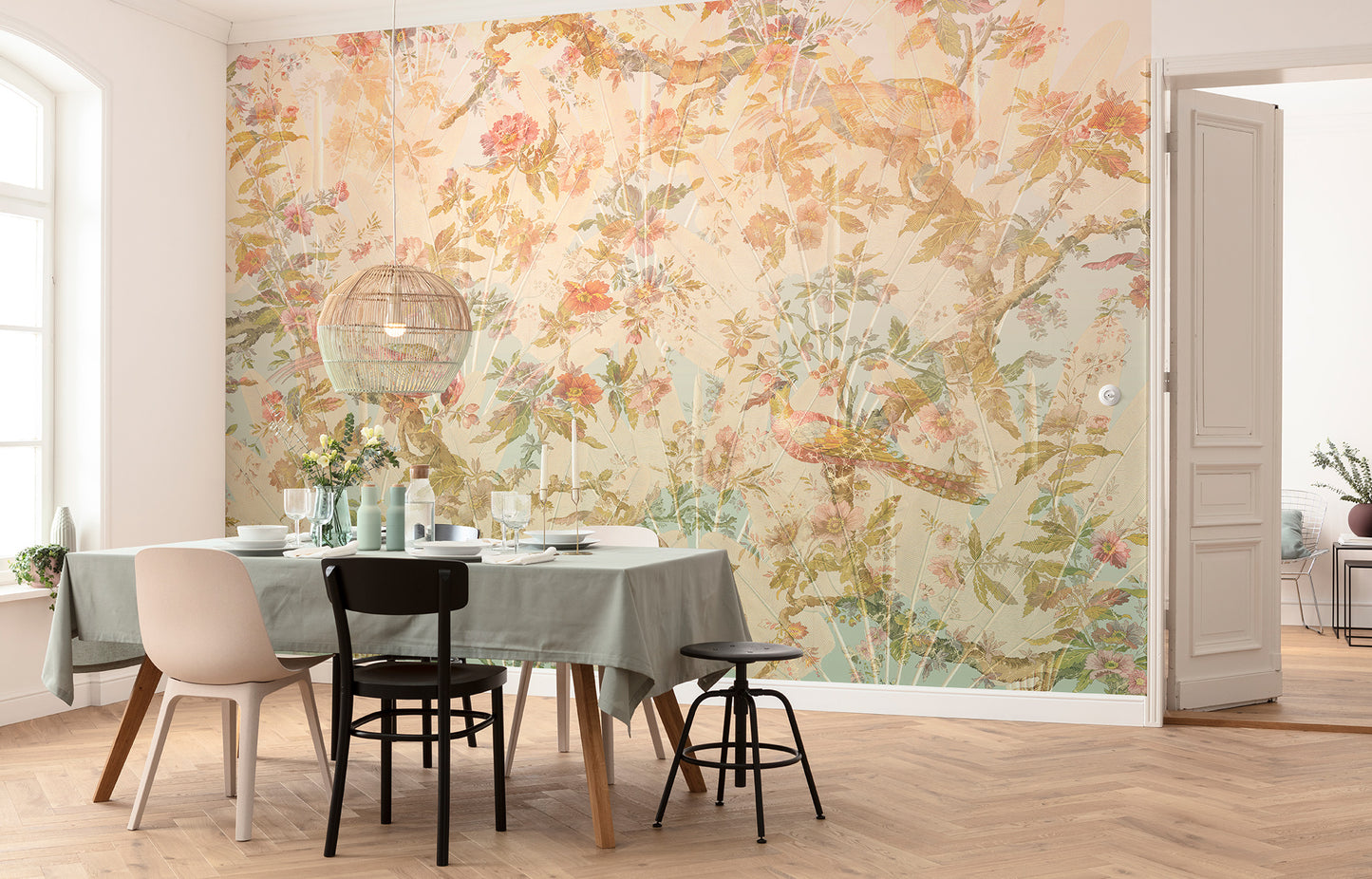 Oiseau De Paradis Wall Mural