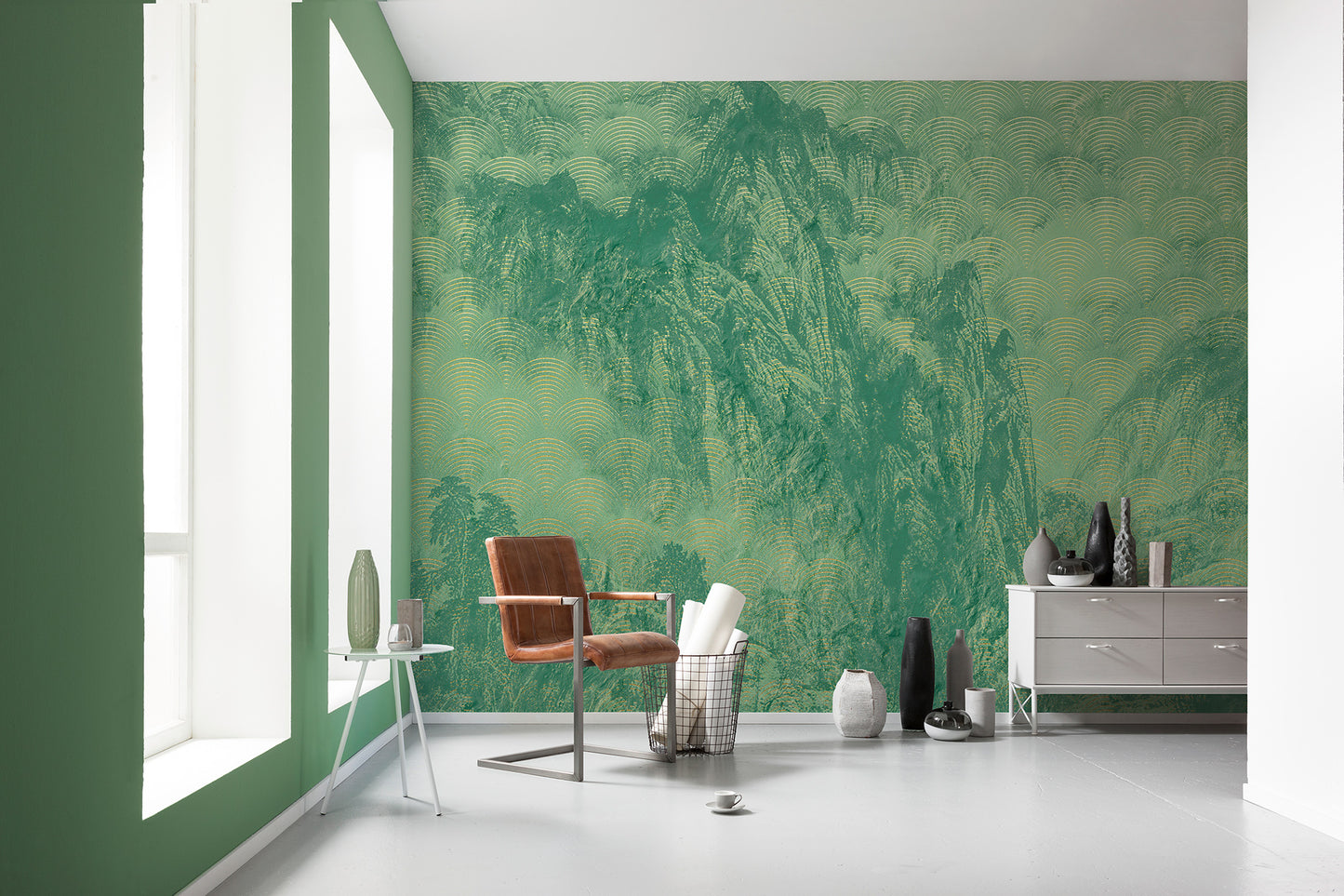 Montagnes Wall Mural