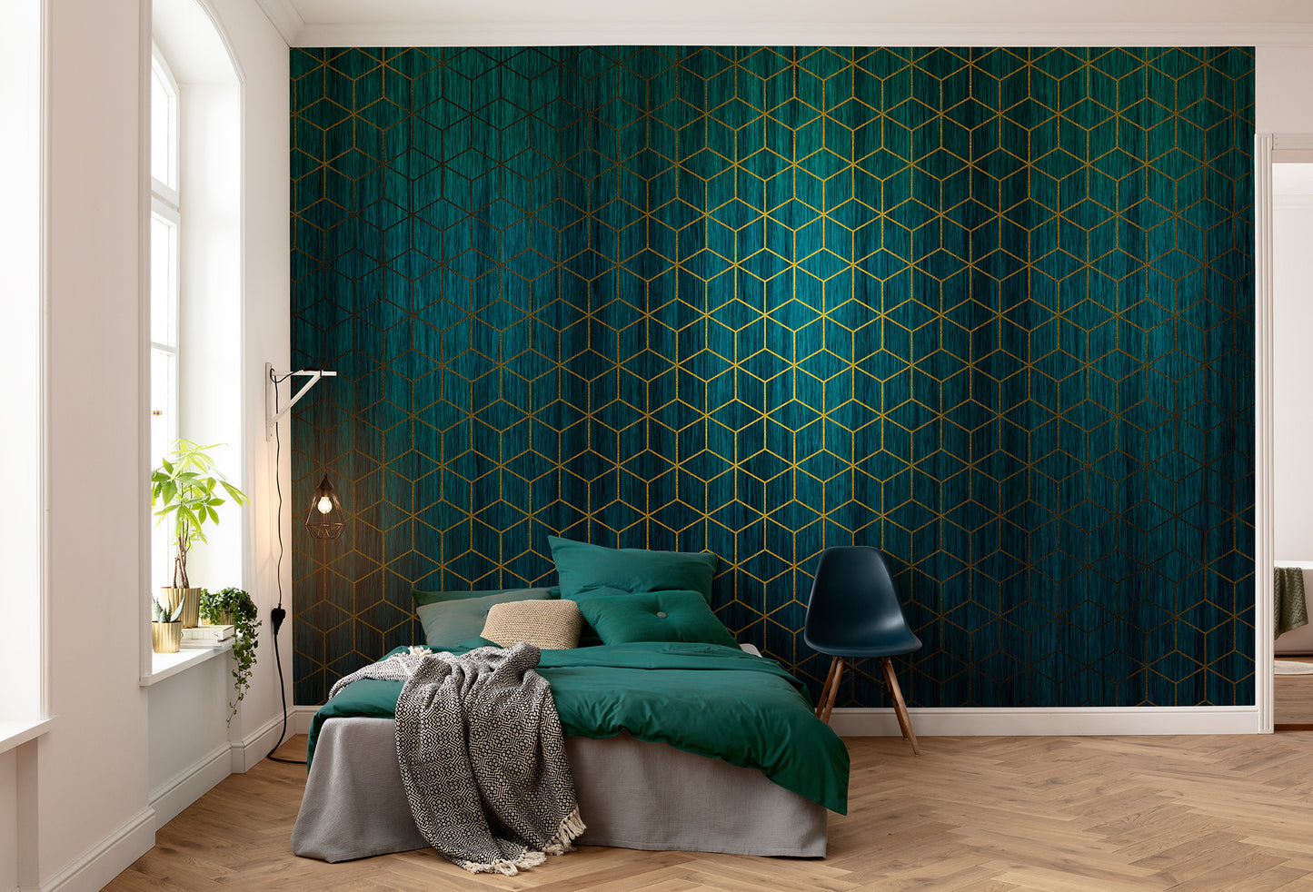 Mystique Vert Wall Mural