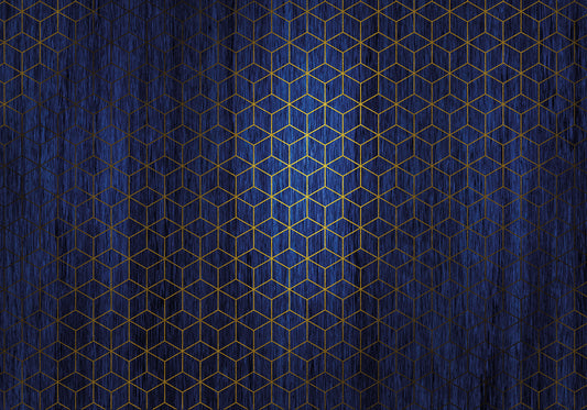 Mystique Blue Wall Mural