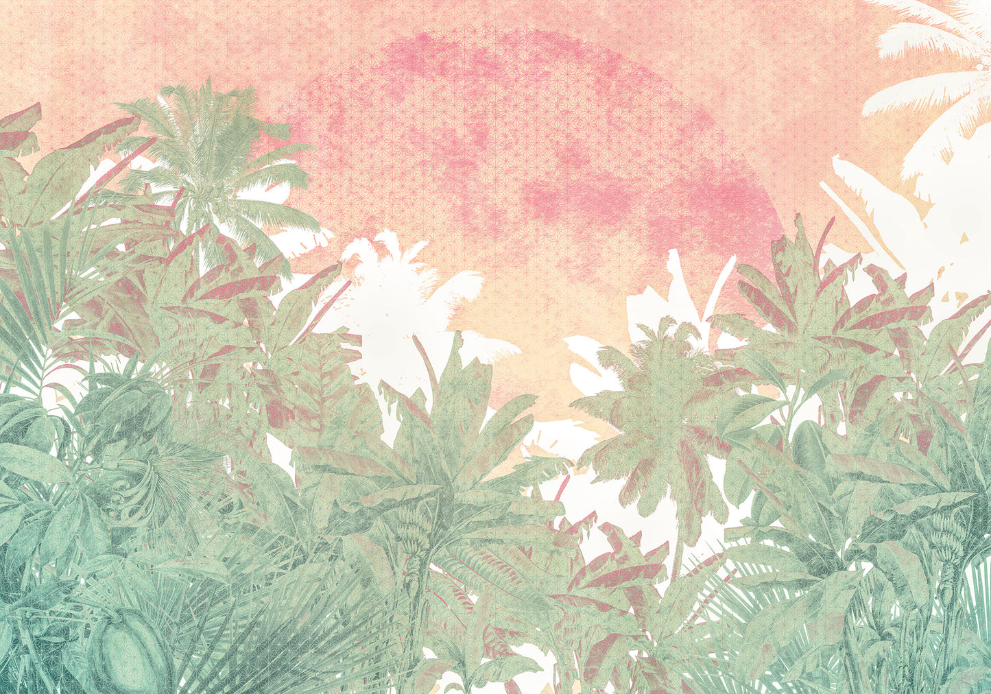 Palmiers Wall Mural