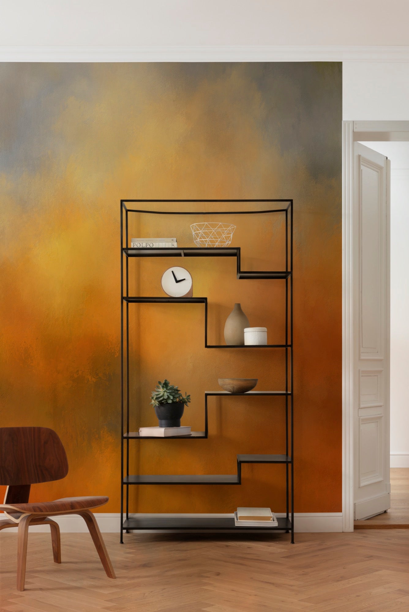Amber Wall Mural