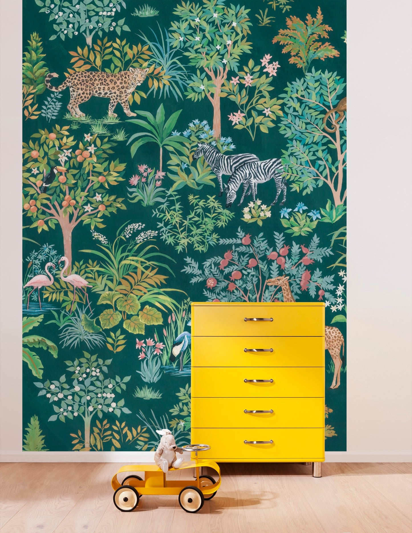 Happy Jungle Wall Mural