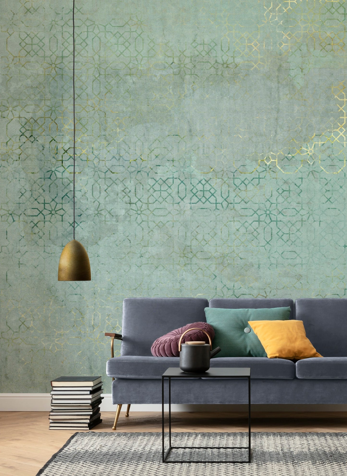 Oriental Finery Wall Mural
