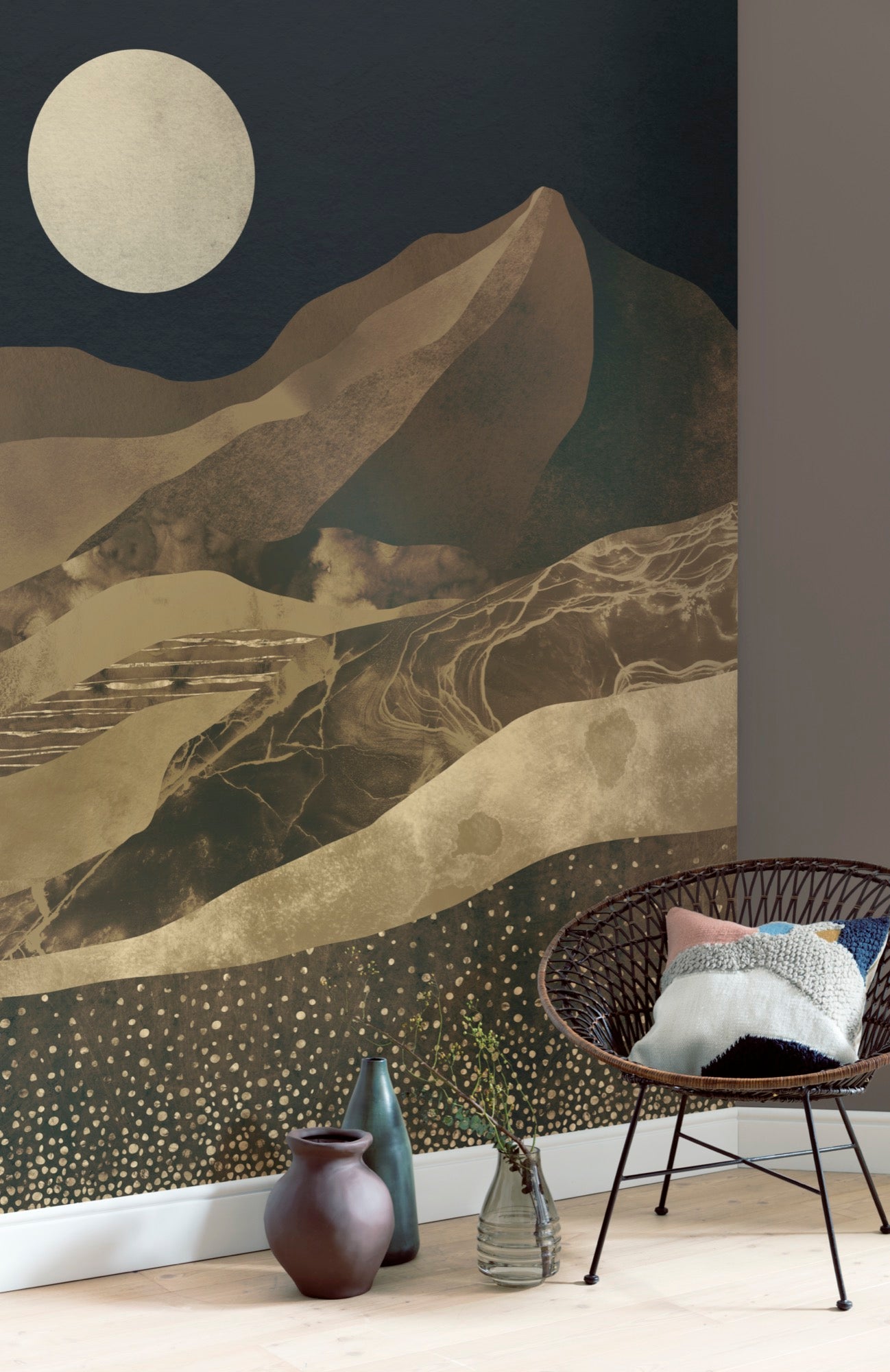 Mountain Spike Wall Mural