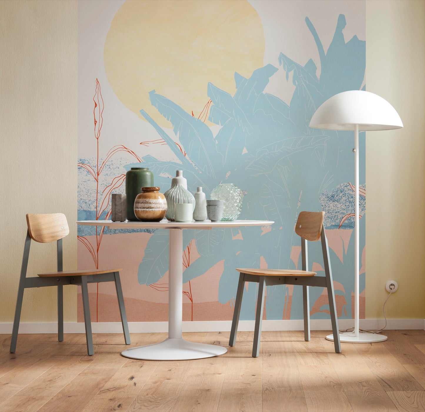 Banana Leaves Wall Mural