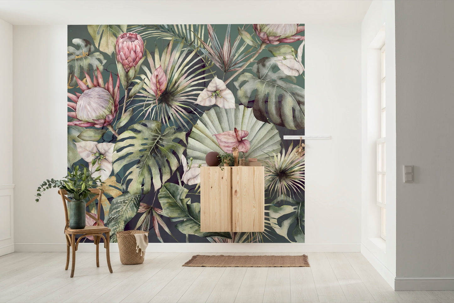 Monsterawelt Wall Mural