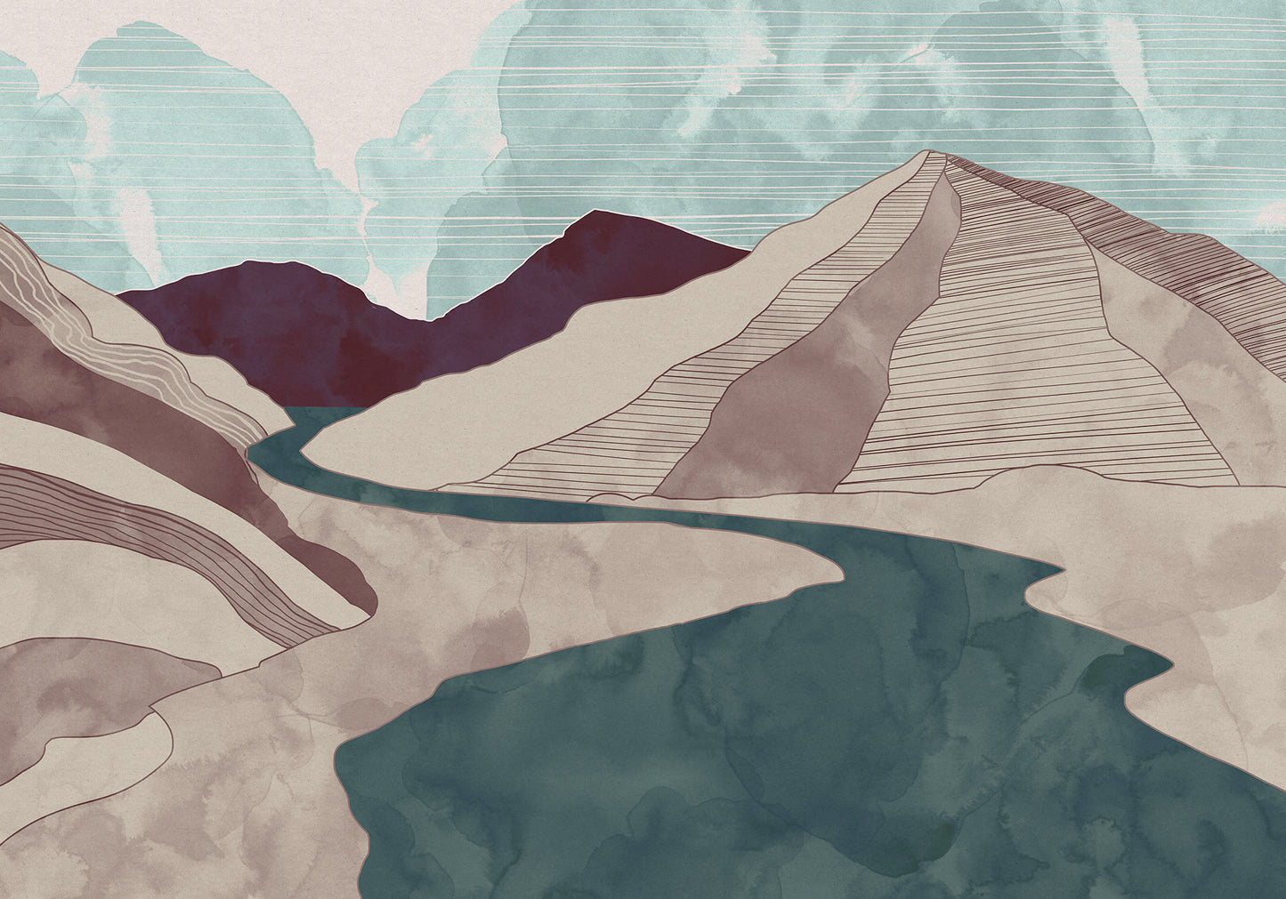 Terra Wall Mural