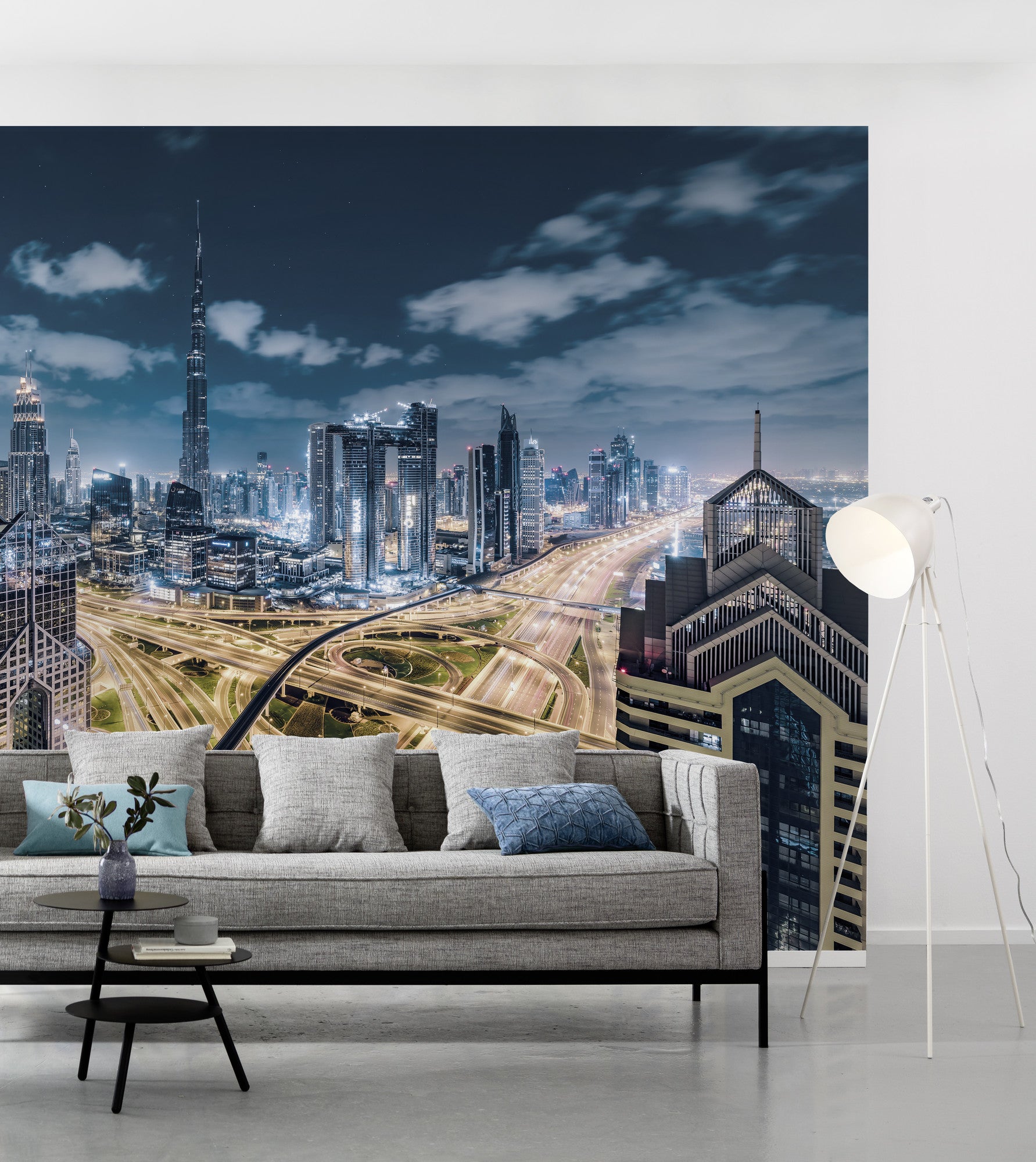 Custom 3d Murals.dubai Skyscraper Rivers Night City Modern Wallpaper  Design,living Room Sofa Tv Wall Bedroom Papel De Parede - Wallpapers -  AliExpress