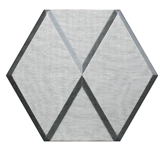 Diamond Cluster 3D Leather Panel